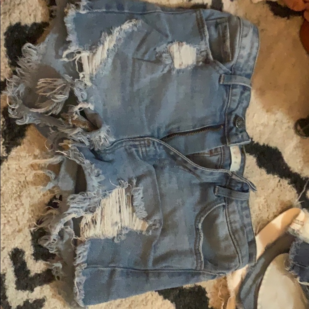 Jean shorts